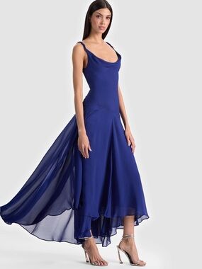 Alice +Olivia SARIKA MAXI SLIP DRESS Sz 8
